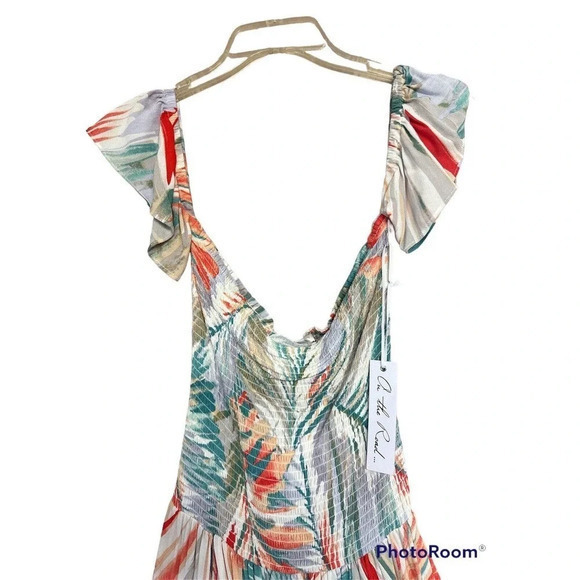 On‎ The Road Dress Spring Summer Size L. NWT Floral - Picture 4 of 7